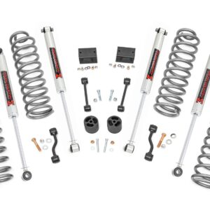 79340 - Rough Country 2.5 Inch Lift Kit - Fits Coils M1 - Fits Jeep Wrangler Unlimited 4WD 2024-2026