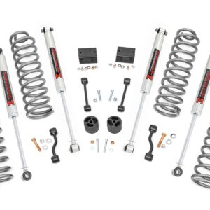 91340 - Rough Country 2.5 Inch Lift Kit - Fits Coils M1 - Fits Jeep Wrangler JL 4WD 2018-2023