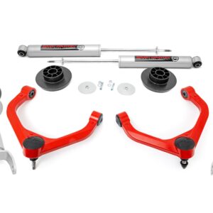 31431RED - Rough Country 3.5 Inch Lift Kit - Fits N3 Struts Dodge/Ram 1500 2WD/4WD 2019-2026