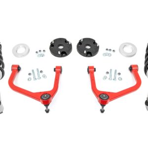 11430RED - Rough Country 3.5 Inch Lift Kit - Fits N3 Struts GMC Yukon/Yukon XL 1500 4WD 2021-2024