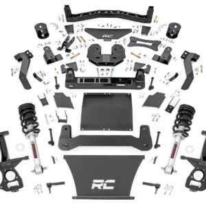 11130 - Rough Country 6 Inch Lift Kit - Fits N3 Struts Chevrolet/GMC Tahoe/Yukon 4WD 2021-2024
