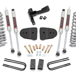 43640 - Rough Country 3 Inch Lift Kit - Fits M1 Front Diesel Coils - Fits Ford F-20260 Super Duty 4WD 2023-2024