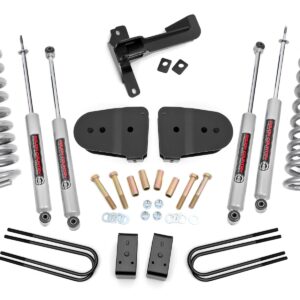 43630 - Rough Country 3 Inch Lift Kit - Fits N3 Front Diesel Coils - Fits Ford F-20260 Super Duty 4WD 2023-2024