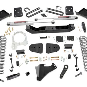 43730 - Rough Country 6 Inch Lift Kit - Fits Diesel No OVLD - Fits Ford F-20260/F-350 Super Duty 4WD 2023-2026