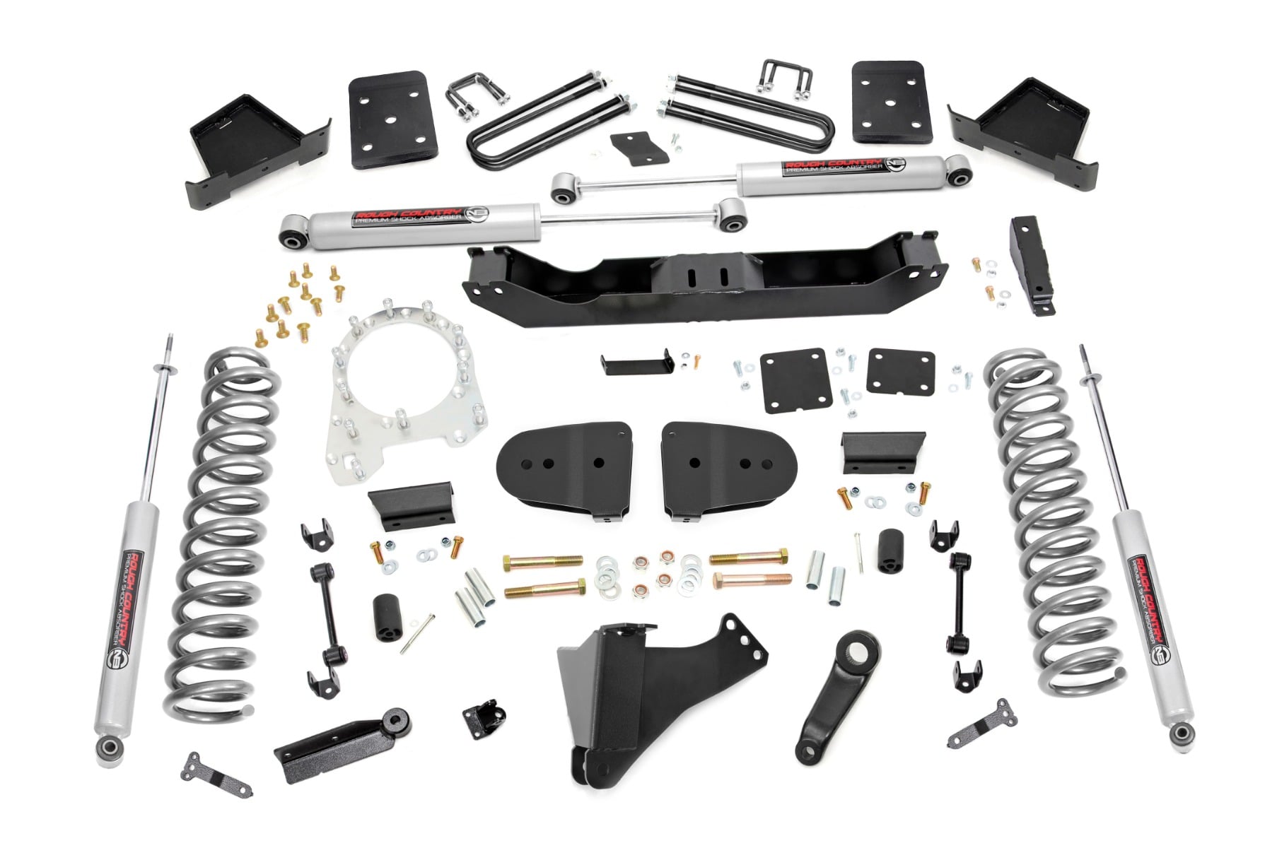 43730 - Rough Country 6 Inch Lift Kit - Fits Diesel No OVLD - Fits Ford F-20260/F-350 Super Duty 4WD 2023-2026