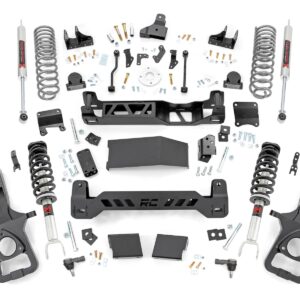 88340 - Rough Country 6 Inch Lift Kit - Fits M1 Struts Rear Coils - Fits Dodge/Ram 1500 4WD 2025