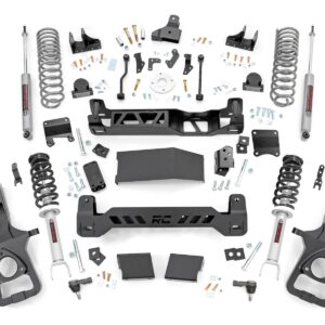 88331 - Rough Country 6 Inch Lift Kit - Fits N3 Struts Rear Coils - Fits Dodge/Ram 1500 4WD 2025