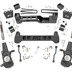 220N3A - Rough Country 6 Inch Lift Kit - Fits Chevrolet Silverado & GMC Sierra 2500HD 2WD 2001-2010