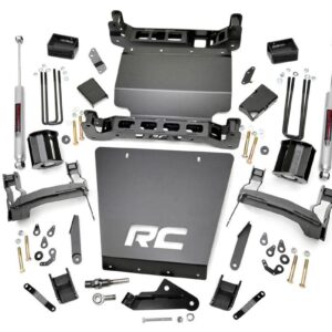 29130 - Rough Country 5 Inch Lift Kit - Fits Bracket Chevrolet Silverado & GMC Sierra 1500 4WD 2014-2018 & Classic