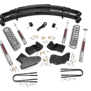 48030 - Rough Country 4 Inch Lift Kit - Fits Rear Springs Ford Ranger 4WD 201983-201997