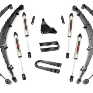 50170 - Rough Country 4 Inch Lift Kit - Fits Rear Springs V2 - Fits Ford F-20260/F-350 Super Duty 4WD 99-04
