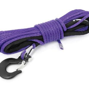 RS162 - Rough Country Synthetic Rope - Fits 1/4 Inch 50 Ft - Fits Purple