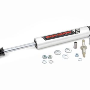 8732370 - Rough Country V2 Steering Stabilizer - Fits Dodge/Ram 2500/3500 4WD 2010-2012