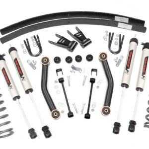 62370 - Rough Country 4.5 Inch Lift Kit - Fits V2 Rear AAL - Fits Jeep Cherokee XJ 2WD/4WD 201984-2001