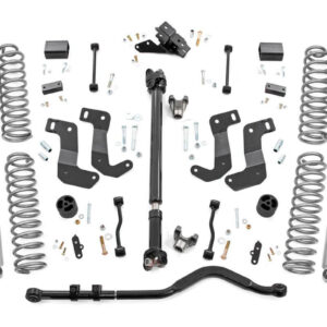 62730 - Rough Country 3.5 Inch Lift Kit - Fits C/A Drop FR D/S - Fits Jeep Wrangler JL 4WD 2018-2023