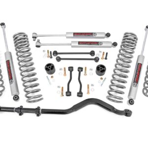 64930 - Rough Country 3.5 Inch Lift Kit - Fits Springs N3 - Fits Jeep Gladiator JT 4WD 2020-2023