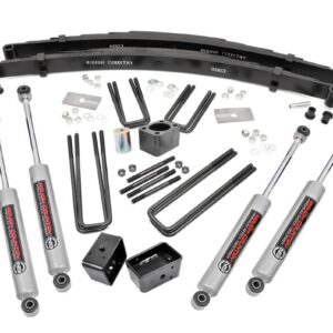 311.20 - Rough Country 4 Inch Lift Kit - Fits Rear Blocks Dodge W200 Truck/W300 Truck 4WD 201978-201980