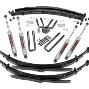 341.20 - Rough Country 4 Inch Lift Kit - Fits Rear Springs Dodge W200 Truck/W300 Truck 4WD 201978-201980