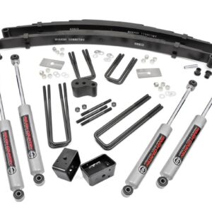 310.20 - Rough Country 4 Inch Lift Kit - Fits Rear Blocks Dodge W200 Truck/W300 Truck 4WD 201978-201980