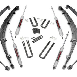 505.20 - Rough Country 4 Inch Lift Kit - Fits Rear Springs Ford F-20260 4WD 201977-201979
