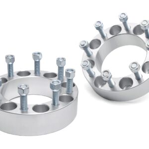 1095 - Rough Country 2 Inch Wheel Spacers - Fits 8x6.5 Multiple Makes & Models Chevrolet/GMC/Dodge/Ram