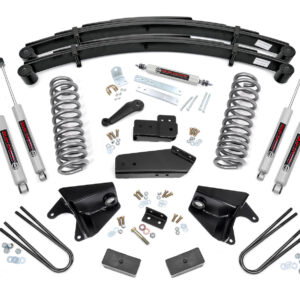 525.20 - Rough Country 6 Inch Lift Kit - Fits RR Springs Ford Bronco/F-150 4WD 201980-201996
