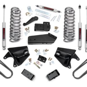 465.20 - Rough Country 4 Inch Lift Kit - Fits Rear Blocks Ford F-150 4WD 201980-201996