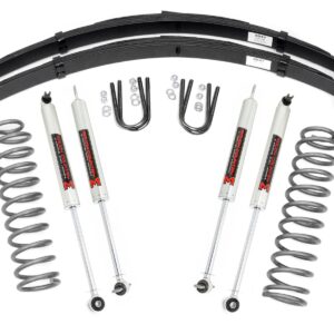 63040 - Rough Country 3 Inch Lift Kit - Fits RR Springs M1 - Fits Jeep Cherokee XJ 2WD/4WD 201984-2001