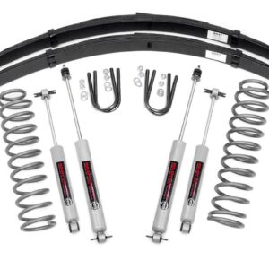 630N2 - Rough Country 3 Inch Lift Kit - Fits RR Springs Jeep Cherokee XJ 2WD/4WD 201984-2001