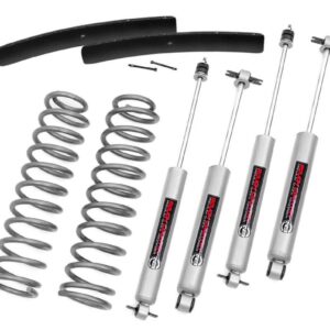 62530 - Rough Country 3 inch Lift Kit - Fits Jeep Comanche MJ 2WD/4WD 201986-201992