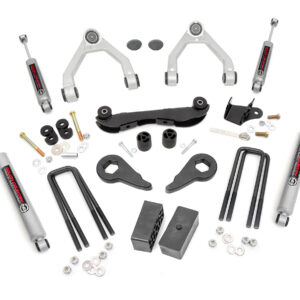 16530 - Rough Country 2-3 Inch Lift Kit - Fits Rear Blocks Chevrolet C1500/K1500 Truck & SUV 4WD 88-99