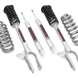 91430 - Rough Country 2.5 Inch Lift Kit - Fits N3 Struts Jeep Grand Cherokee 4WD 2016-2022