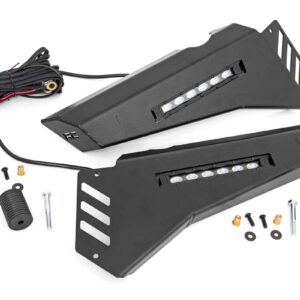 92025 - Rough Country Bumper Wings - Fits Stinger 6" Led Combo - Fits Honda Pioneer 1000