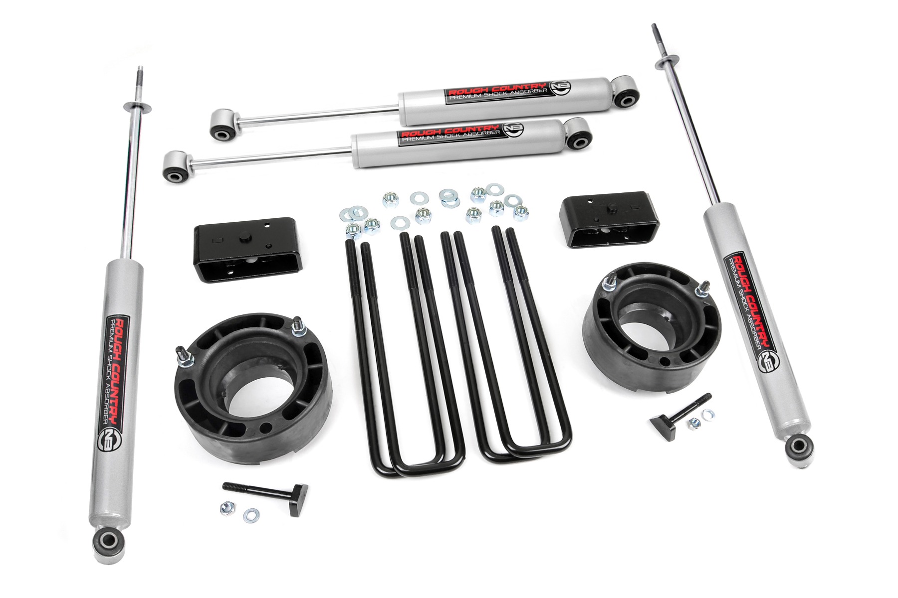 362.20 - Rough Country 2.5 Inch Lift Kit - Fits Dodge 1500 4WD 201994-2001