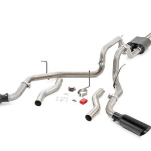 96010 - Rough Country Performance Cat-Back Exhaust - Fits V8 Engines Ford F-150 2WD/4WD 2009-2014