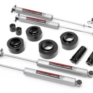 65030 - Rough Country 1.5 Inch Lift Kit - Fits N3 Jeep Wrangler TJ 97-06/Wrangler Unlimited 04-06