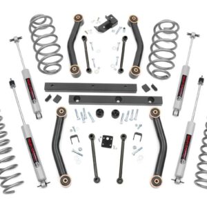 90630 - Rough Country 4 Inch Lift Kit - Fits Jeep Wrangler TJ 4WD 201997-2002