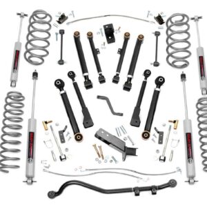 66220 - Rough Country 6 Inch Lift Kit - Fits X-Series Jeep Wrangler TJ 97-06/Wrangler Unlimited 04-06