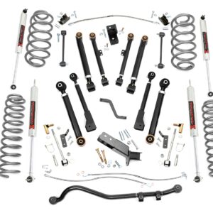 66240 - Rough Country 6 Inch Lift Kit - Fits X-Series M1 - Fits  Jeep Wrangler TJ 97-06/Wrangler Unlimited 04-06