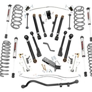 66270 - Rough Country 6 Inch Lift Kit - Fits X-Series V2 - Fits  Jeep Wrangler TJ 97-06/Wrangler Unlimited 04-06