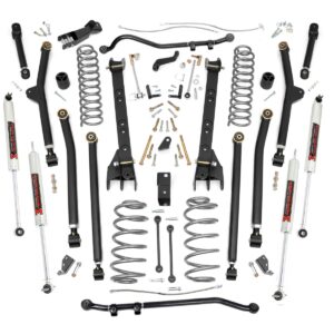 66340 - Rough Country 4 Inch Lift Kit - Fits Long Arm M1 - Fits Jeep Wrangler TJ 4WD 201997-2006