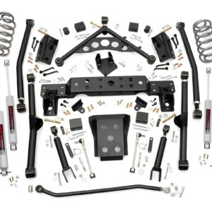 90820 - Rough Country 4 Inch Lift Kit - Fits Long Arm Jeep Grand Cherokee WJ 4WD 201999-2004