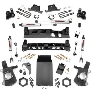 25870 - Rough Country 4 Inch Lift Kit - Fits V2 Chevrolet Silverado & GMC Sierra 1500 4WD 201999-2006 & Classic