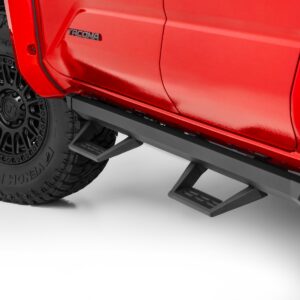 73003 - Rough Country SRL2 Adjustable Aluminum Steps - Fits Double Cab Toyota Tacoma 2WD/4WD 2024-2026