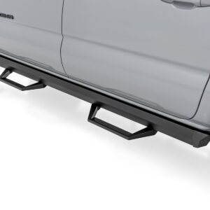 71096 - Rough Country SRL2 Adj Aluminum Step - Fits Double Cab Toyota Tacoma 2WD/4WD 2005-2023
