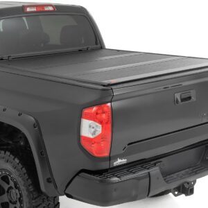 47414550B - Rough Country Hard Low Profile Bed Cover - Fits 5'7" Bed Toyota Tundra 2WD/4WD 2007-2021