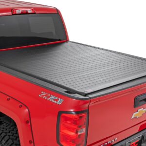 50214550 - Rough Country Hard Roll Up Bed Cover - Fits 5'9" Bed Chevrolet/GMC 1500 2014-2018 & Classic