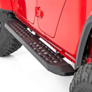 44008 - Rough Country RPT2 Running Board - Fits Jeep Gladiator JT 4WD 2020-2026