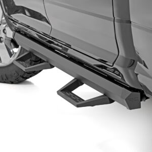 31015 - Rough Country SRL2 Adj Aluminum Step - Fits Crew Cab Dodge/Ram 1500/2500/3500 2WD/4WD 2010-2018 & Classic