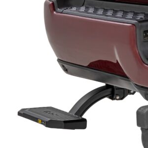 PW050141 - Rough Country Retractable Bed Step - Fits Manual Pull Dodge/Ram 2500/3500 2WD/4WD 2019-2026